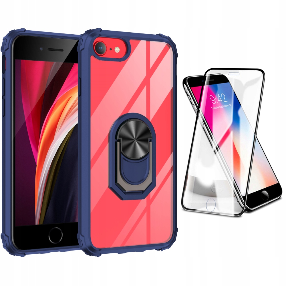 

Etui Case Pancerne Air Ring Do Iphone 6/6S + Szkło