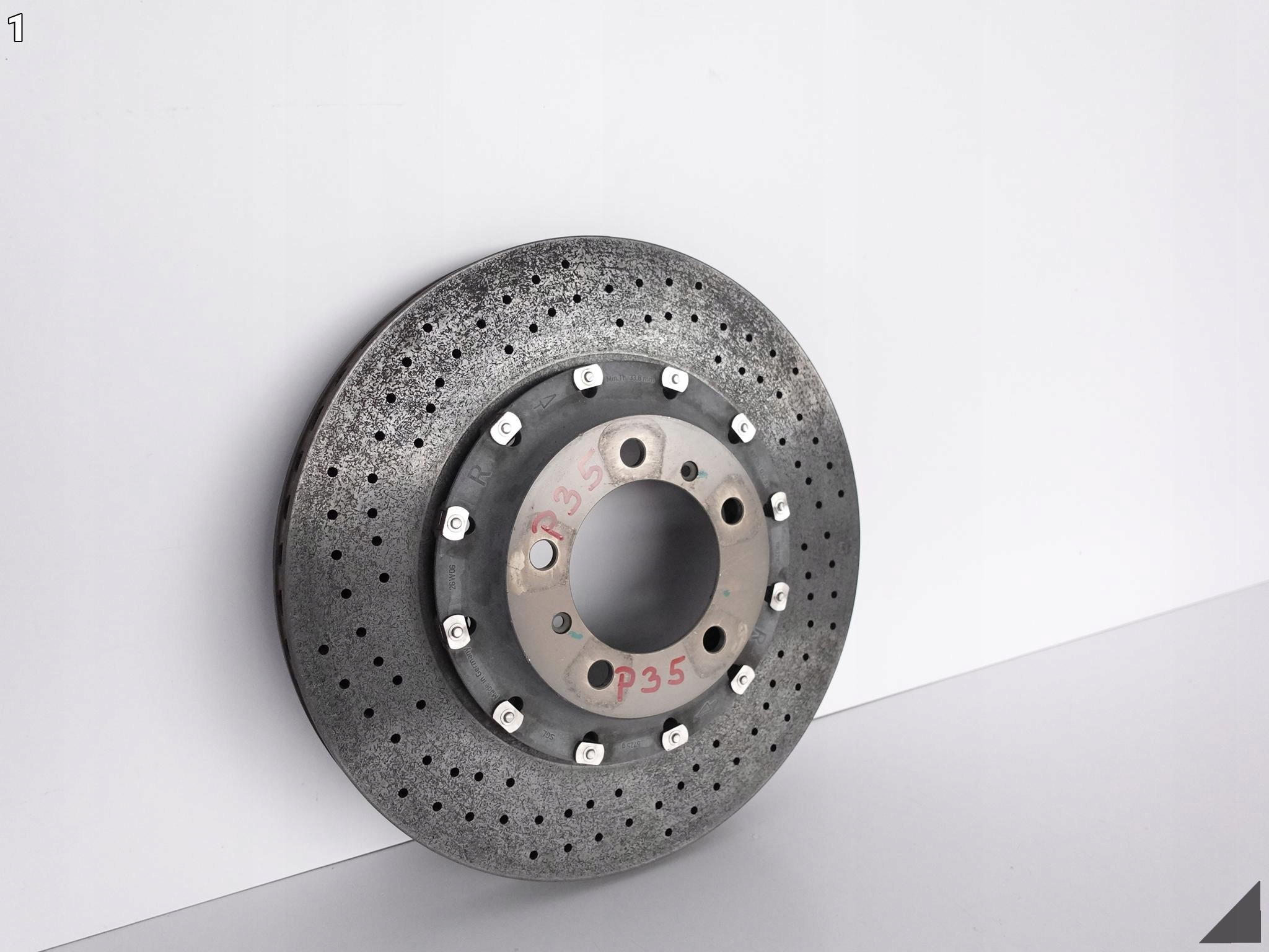 PORSCHE 997 GT2 GT3 06-12 disc CERAMICZNA front