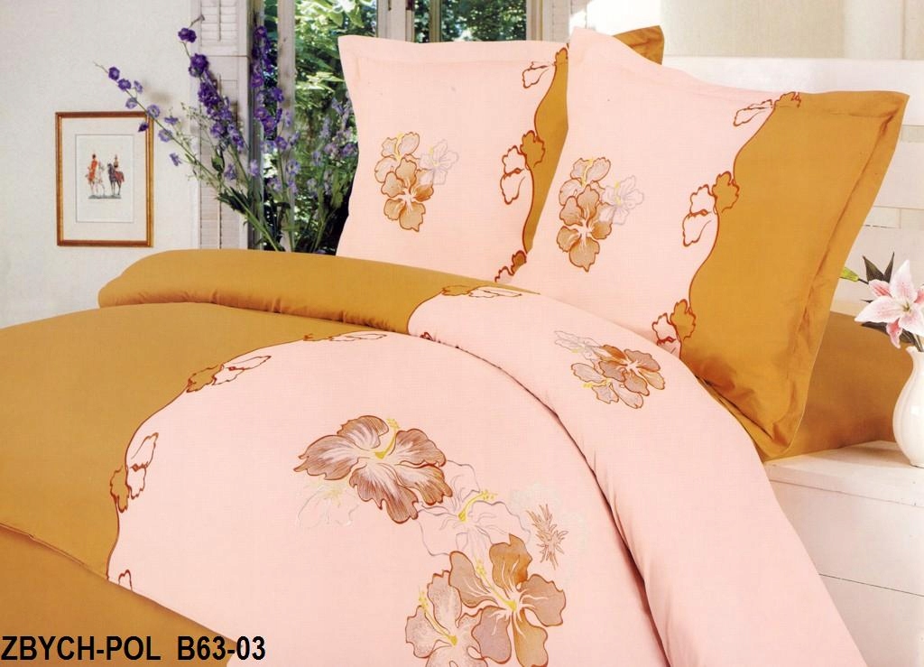 Pościel haftowana 200x220 bawełna