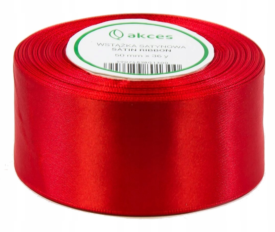 

Wstążka Tasiemka Satynowa 50mm 32m Różne 5cm n-5