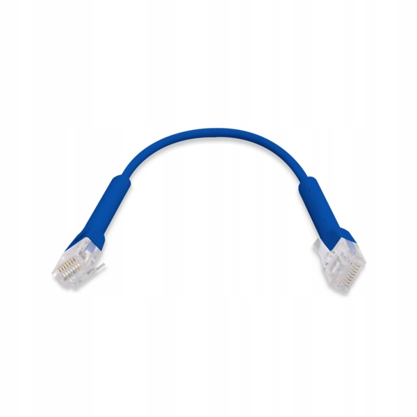Ubiquiti UniFi Patch Cable U-Cable-Patch-8M-RJ45-BL Ultra-thin patch cable with bendable boots designed for installation flexibility, 3 mm outer diameter,  8m, Blue — 3