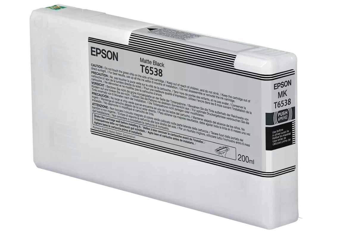 Epson T6538 Matte Black Ink Cartridge (200ml) C13T65380N