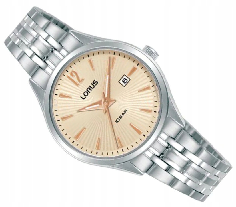 Béžové Dámské Klasické Elegantní Vodotěsné Hodinky Lorus RJ297BX9