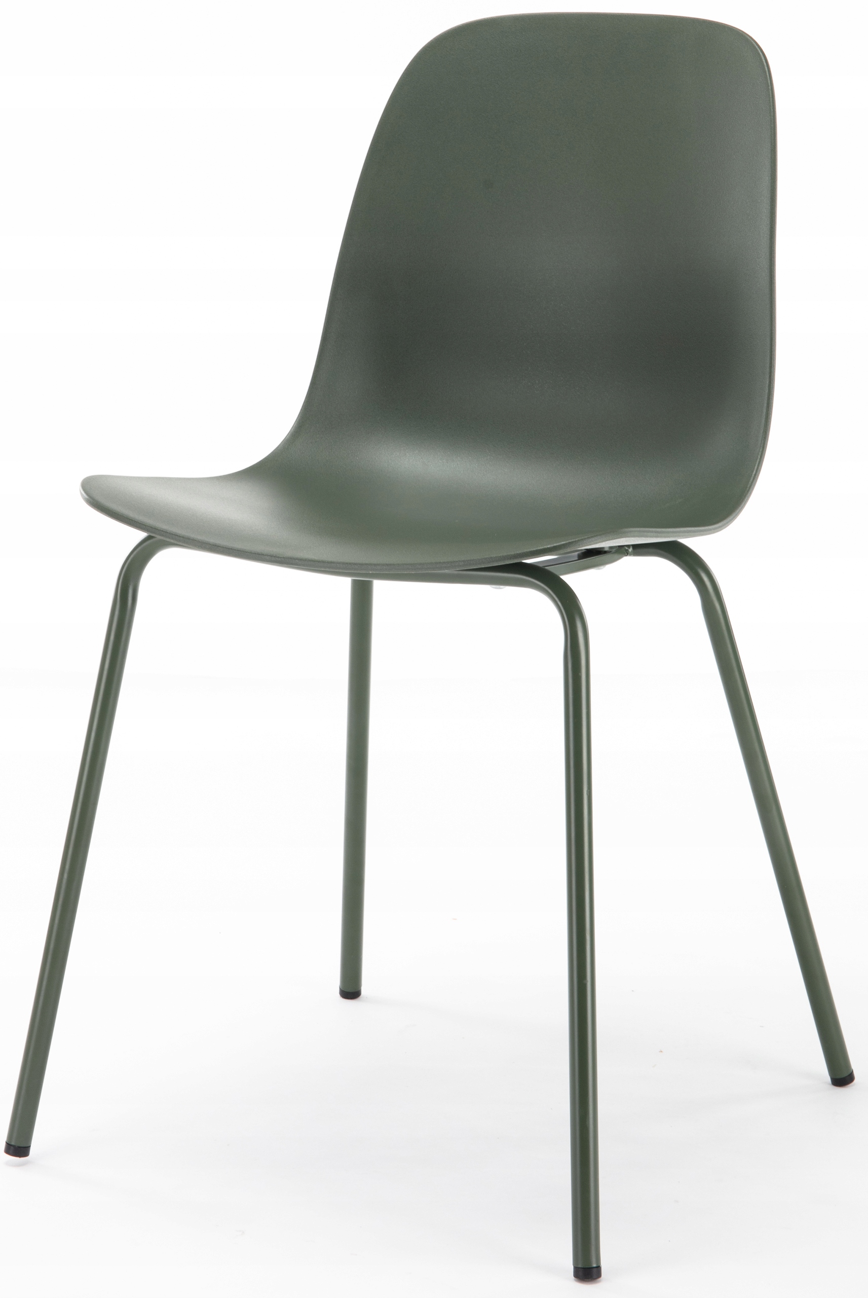 Křeslo Whitby na kovovém podstavci, olivová barva