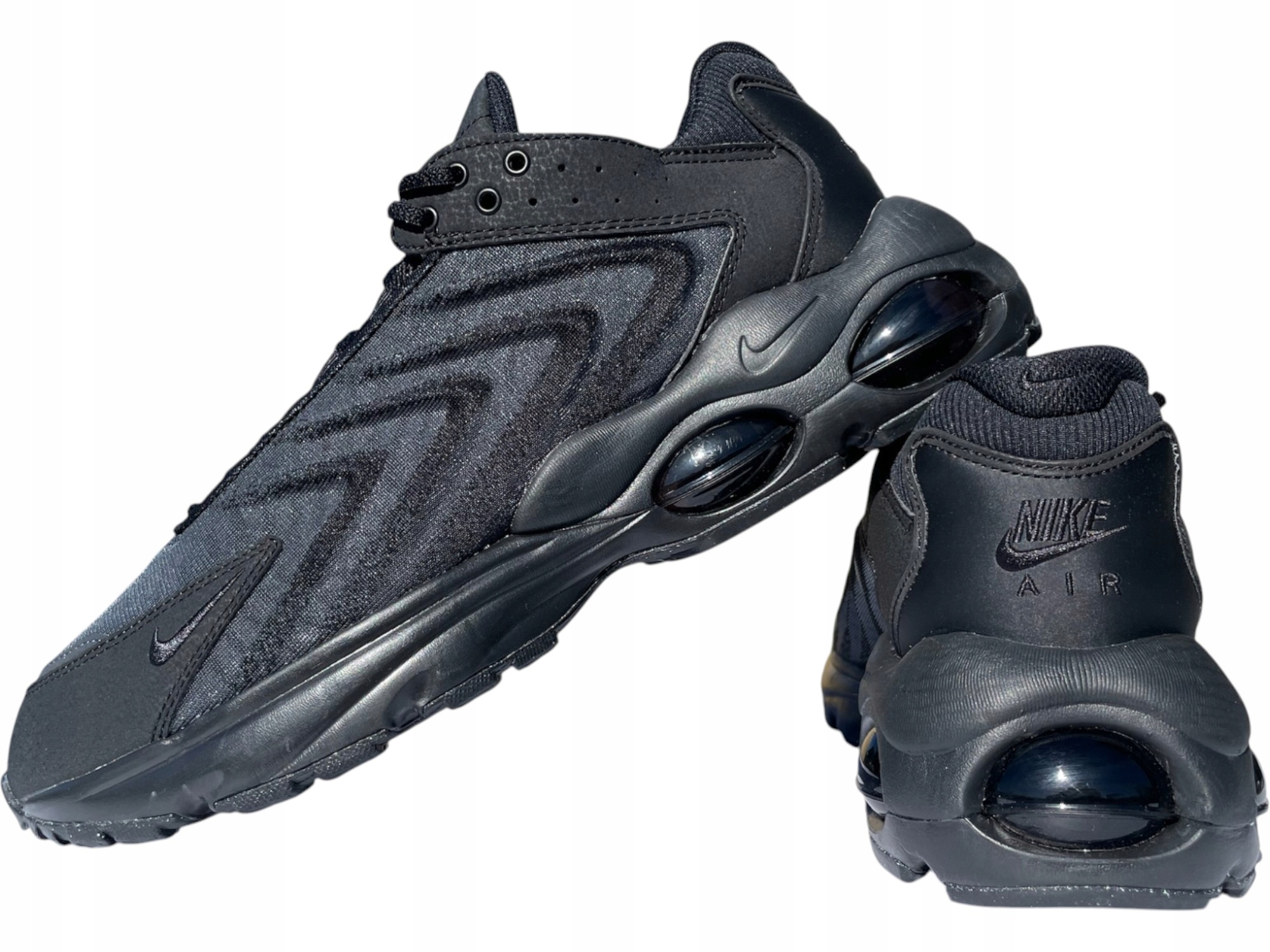 Nike Air Max Tw buty męskie sportowe czarne sneakersy kultowe modne