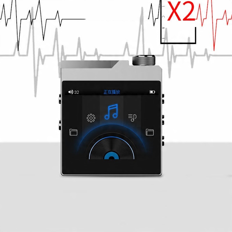 Музыкальный плеер HIFI DSD Аппаратное декодирование Bluetooth Марка Инна