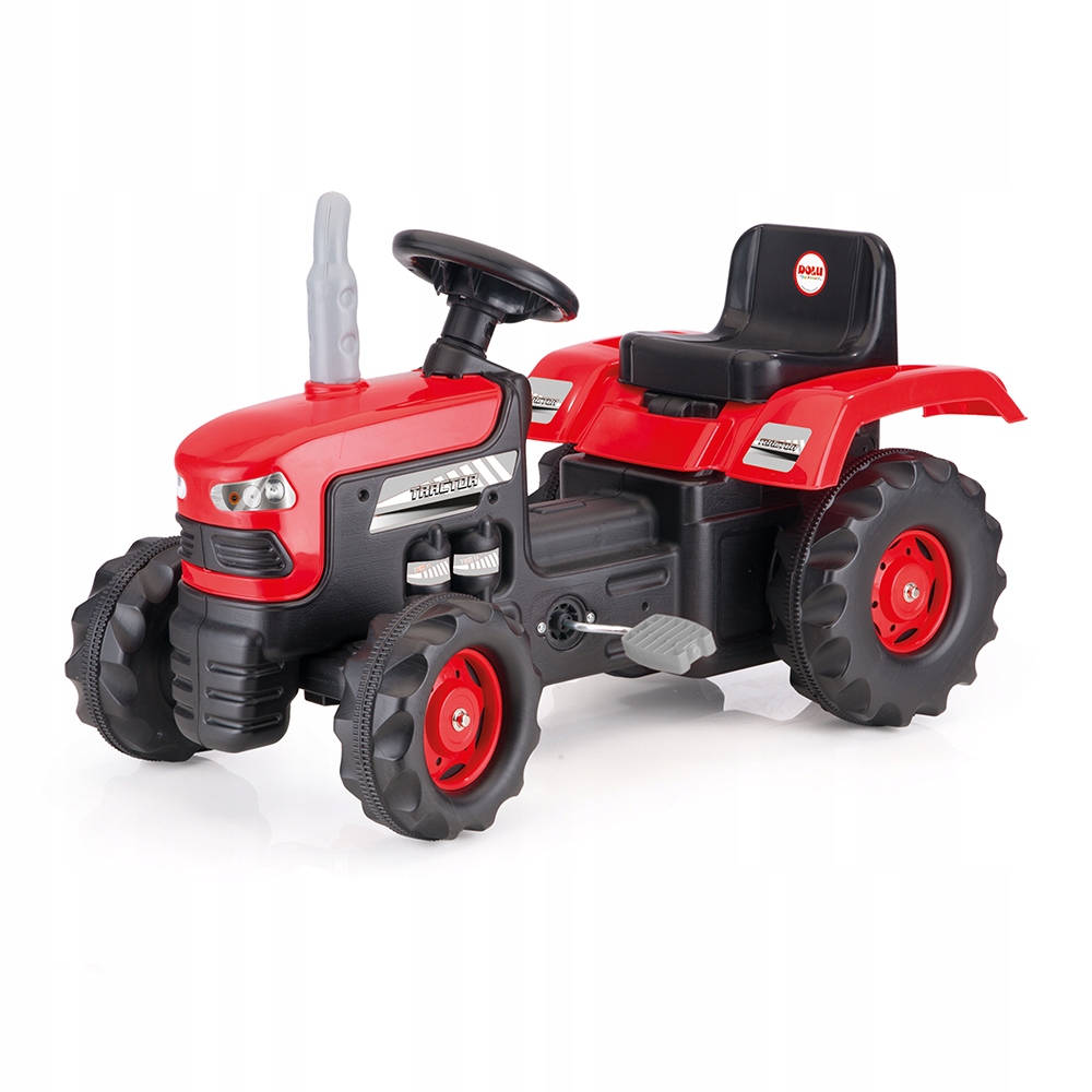 Dolu traktor na pedały czerwony 8050 80509