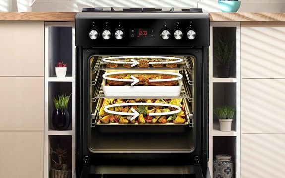 Kuchnia Beko FSMT61330DXT Inox 72L Rożen Grill Marka Beko