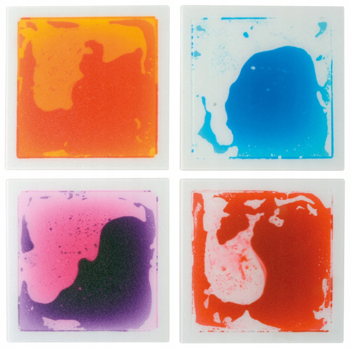 

Płynne sensoryczne kwadraty 4 szt. (Eduplay)