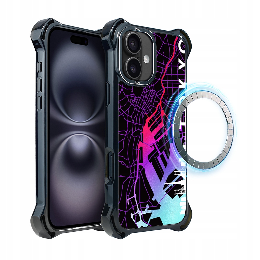 Pouzdro Ibizu DropGuard Ultra iPhone 16 Plus s MagSafe, Tokyo