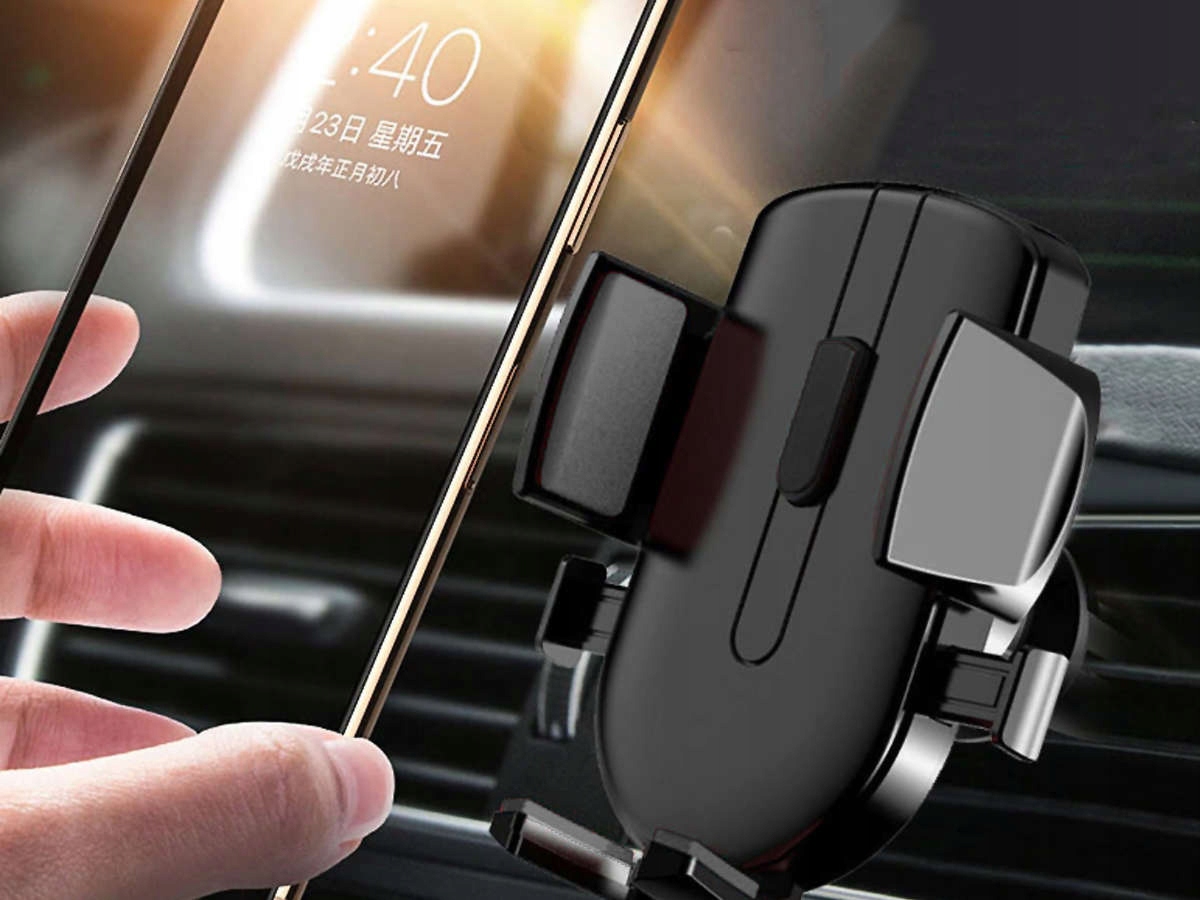 Uchwyt na kokpit Alogy czarny Producent inny