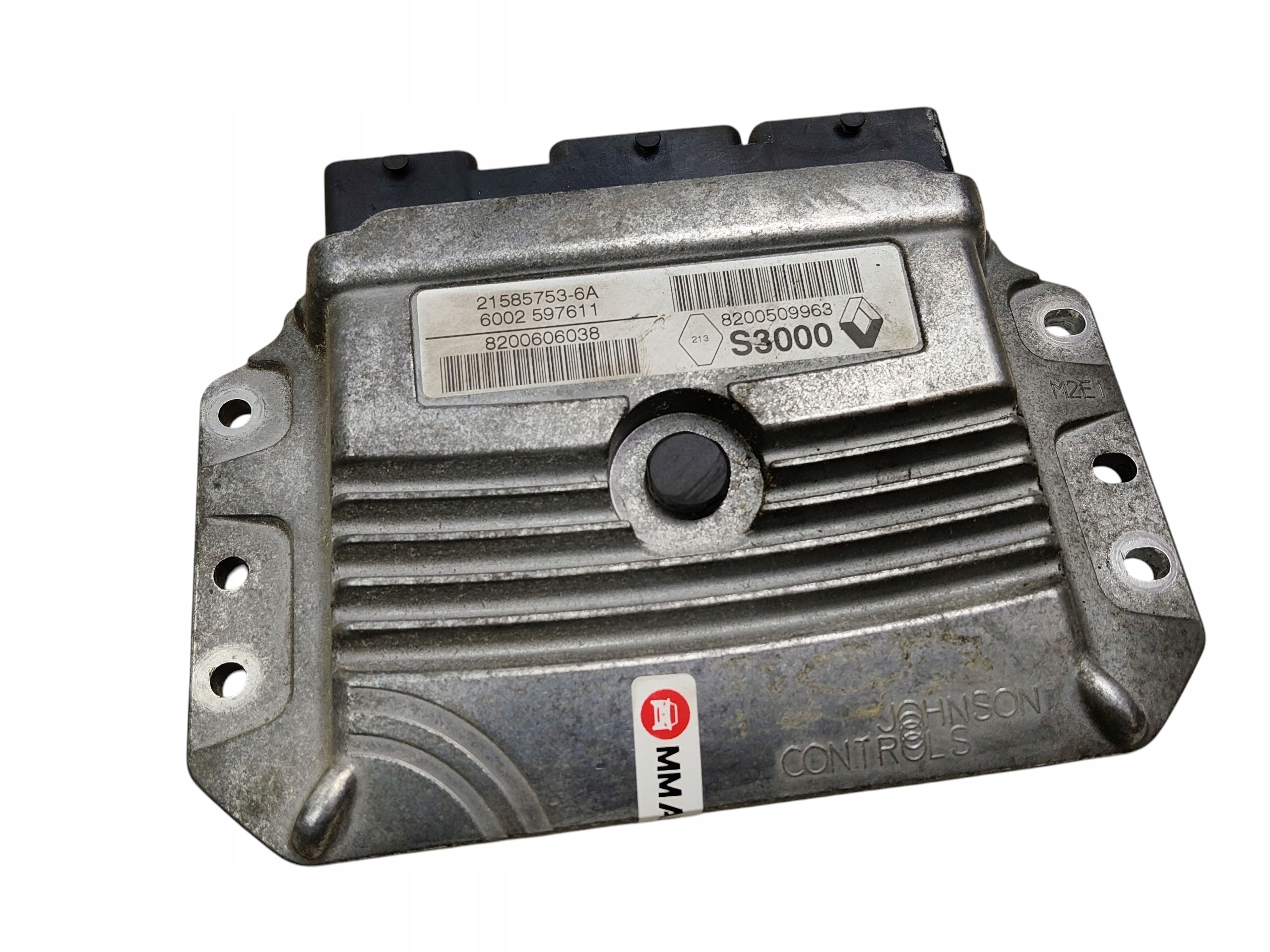 computer control unit of the engine RENAULT SCENIC II 1.6 16V 8200509963 8200606038