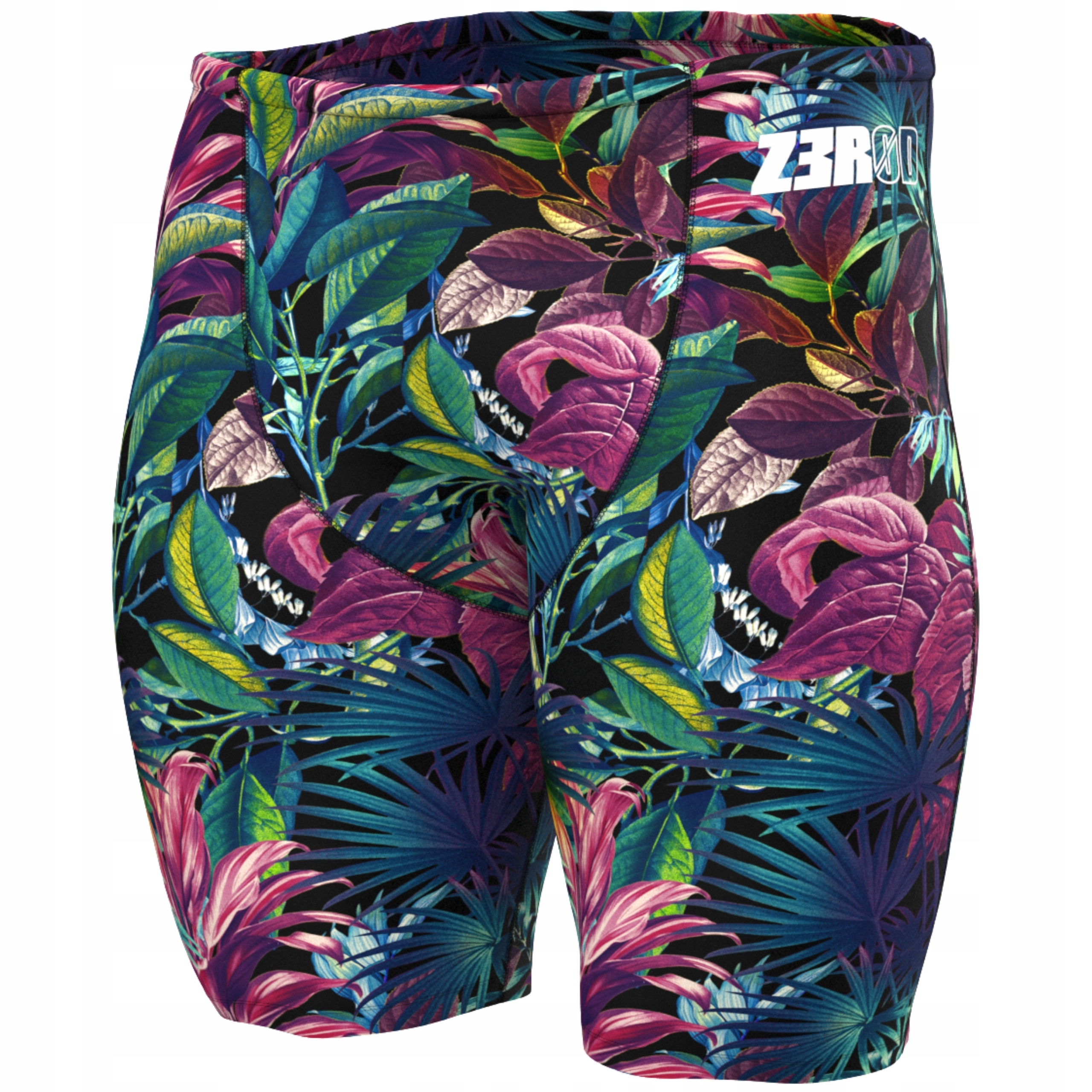 Kąpielówki Spodenki Męskie na Basen Zerod Jammers Tropadelic S