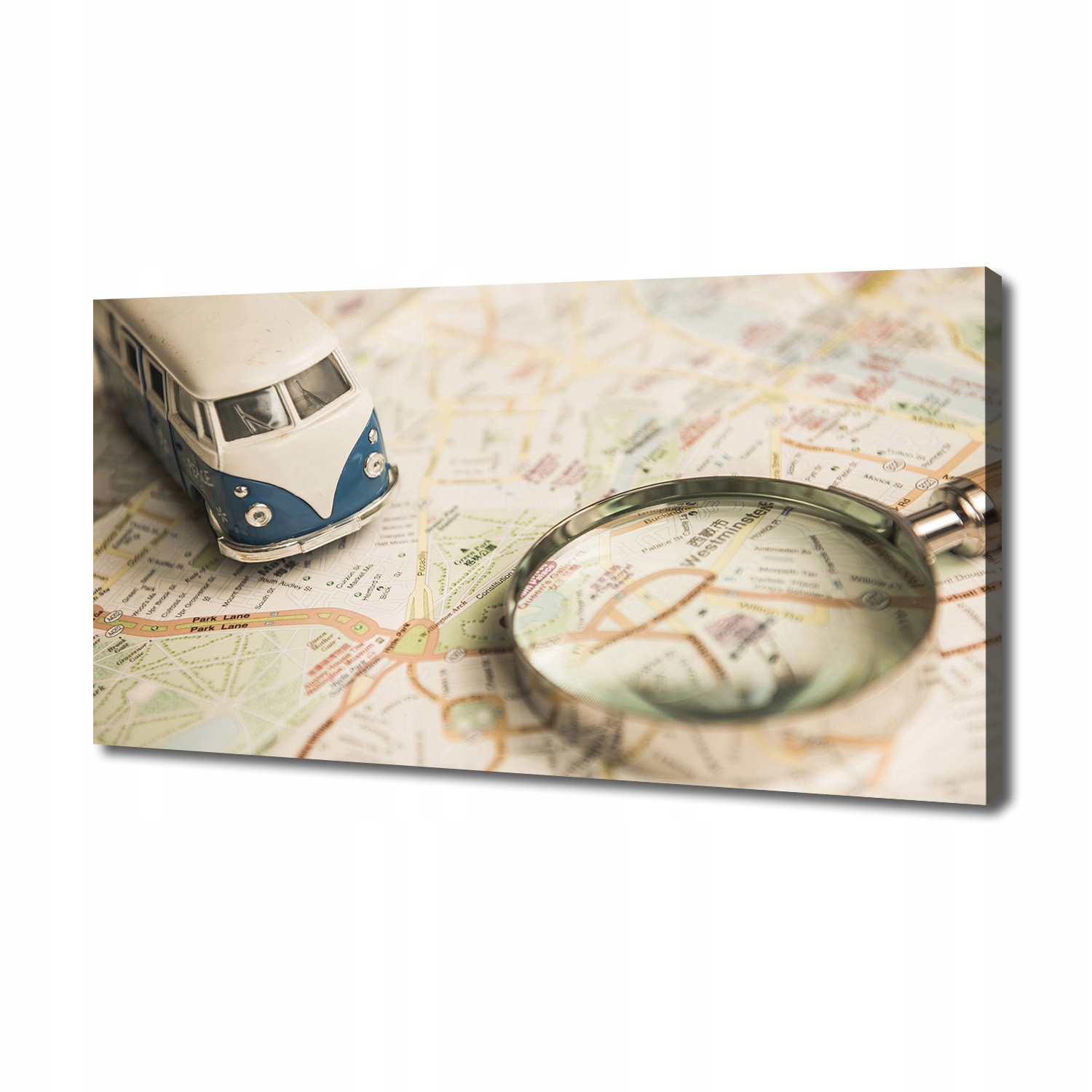 

Foto obraz na płótnie Symbolika podróży 140x70 cm