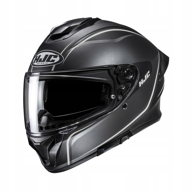Motocyklová Prilba Hjc C71 Quez Black Grey (s)