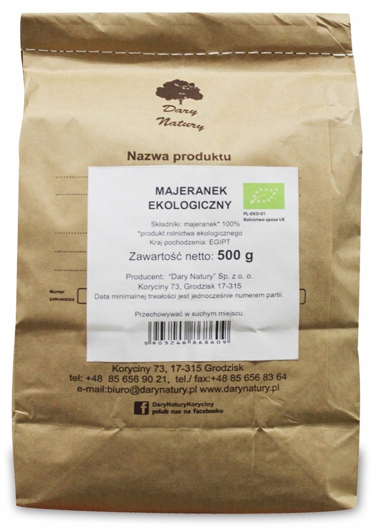 Levně Majoránka Bio 500 g Horeca (dary Natury)