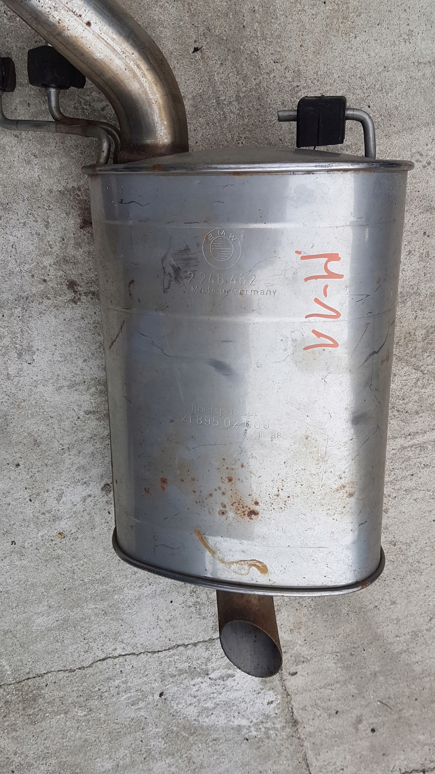 TLUMIK KONCOWY BMW E38 E39 2.5tds 2246462