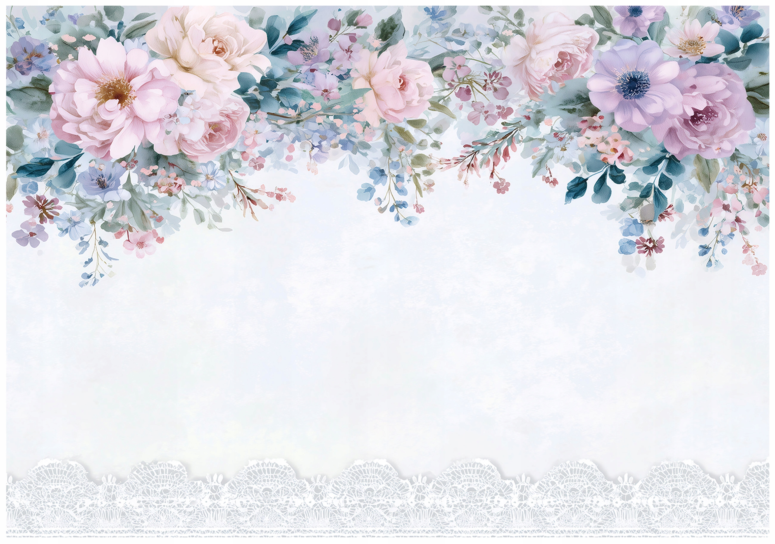 Fototapeta Závěsné Květiny Beton Moderní Boho Růžová Zelená 350x250