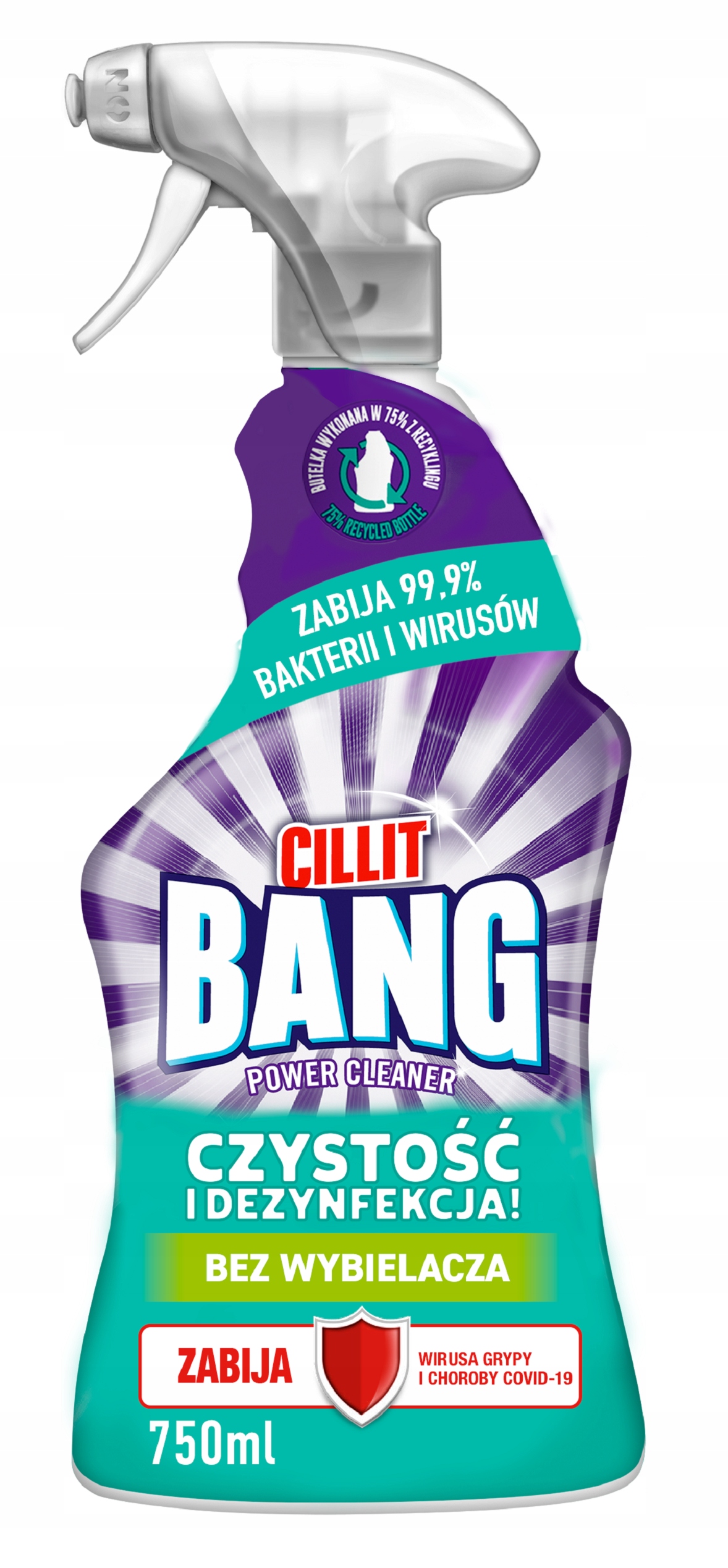 

Cillit Bang Czystość i dezynfekcja Spray 750 ml
