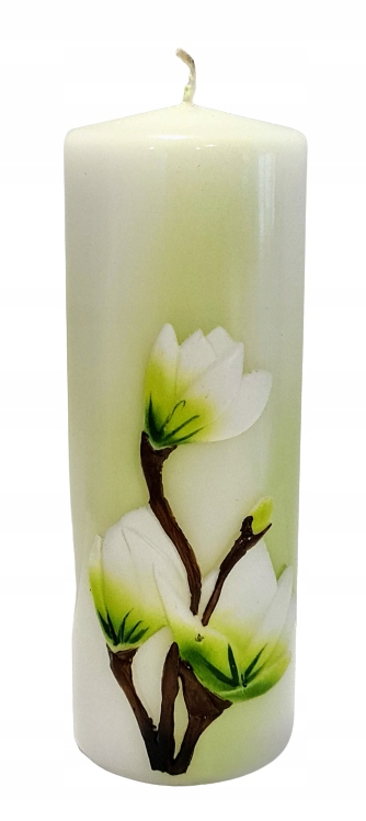 

Świeca Pieńkowa 200/70 Magnolia Lakier Biały/ziel.