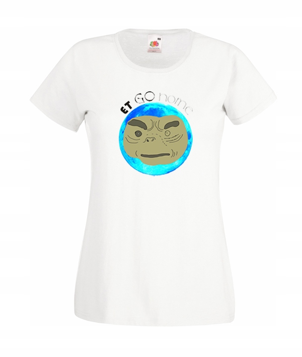 

S Koszulka Damska Et Go Home Spielberg Śmieszne