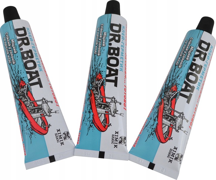 Profesjonalny Klej PVC 2w1 Płynna Łata do naprawy Pontonu Basenu + Siatka Marka Dr. Boat