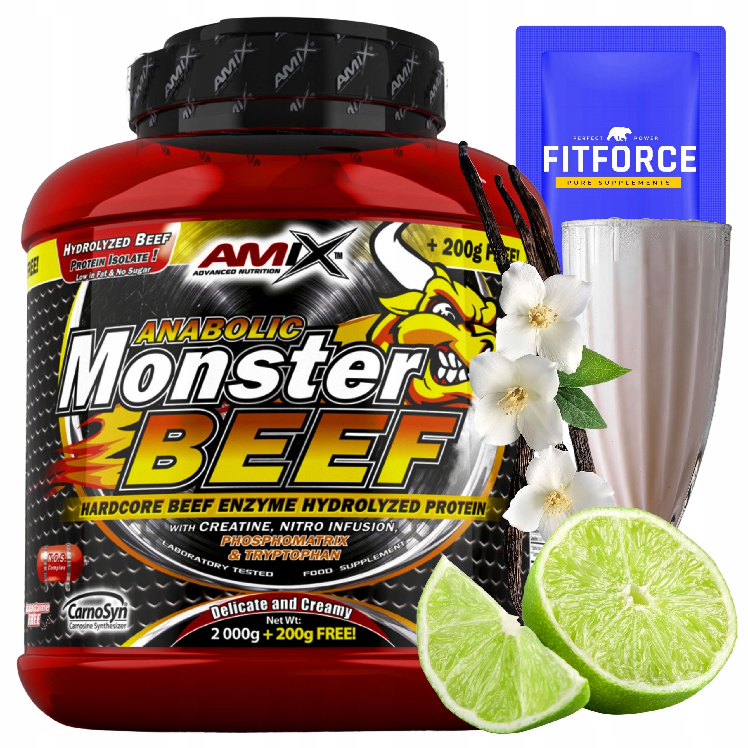 Amix Anabolic Monster Beef Protein 90% Hovězí protein Hydrolyzát