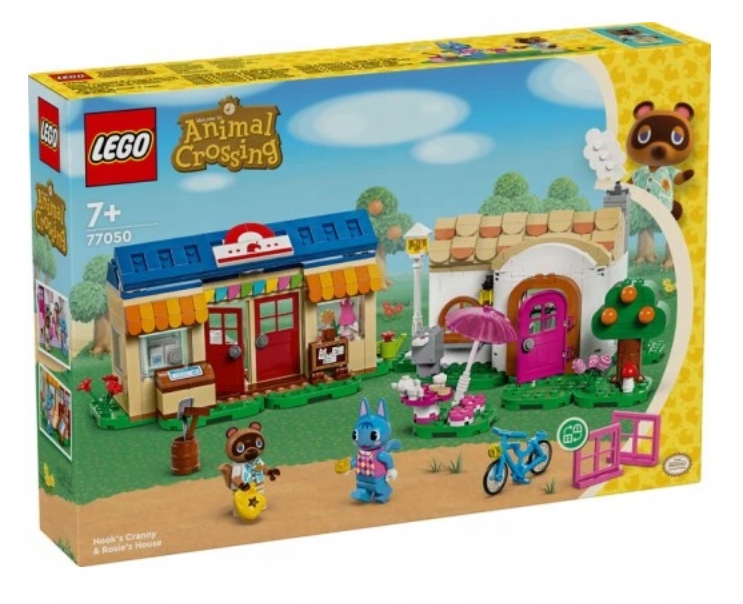 Lego 77050 Animal Crossing Hra Nook's Cranny A Domeček Rosie