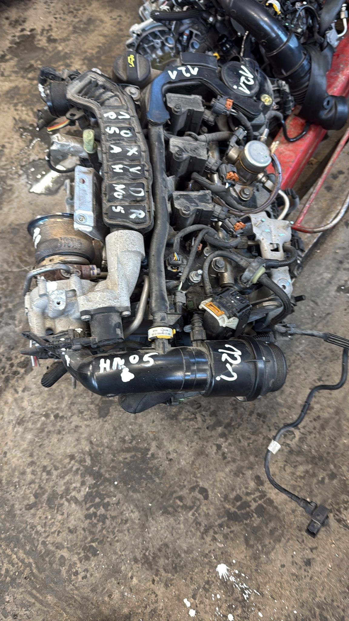 engine complete CITROEN PEUGEOT HN05 PSA 10XVDR 40TYSKM