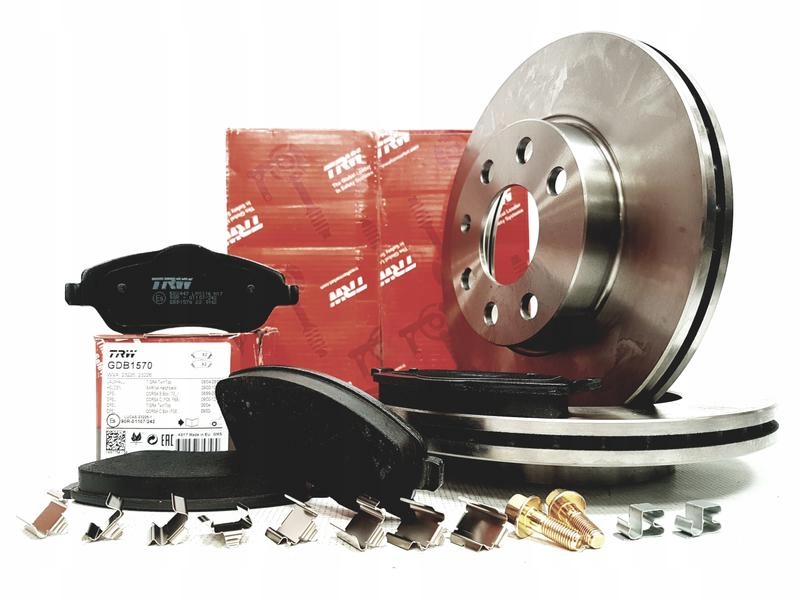 

Trw Tarcze+klocki Przód Opel Corsa C Z Abs 240MM