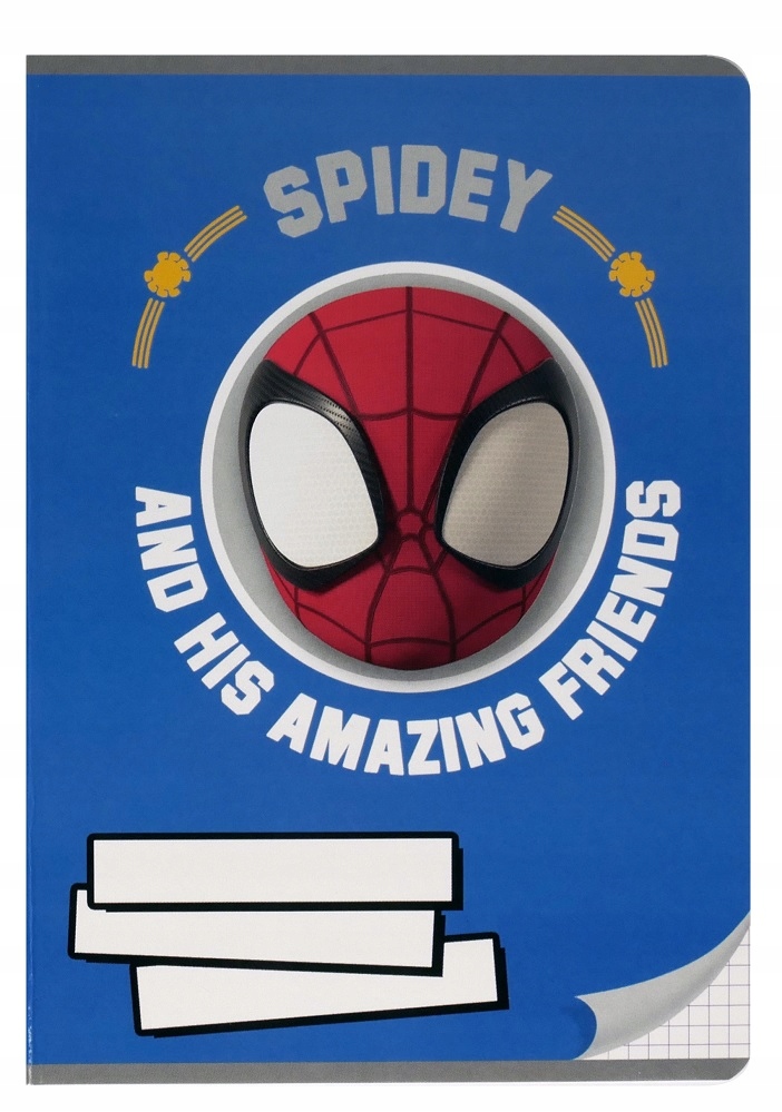 

Zeszyt A5 16 Kartek Krata Spider Man