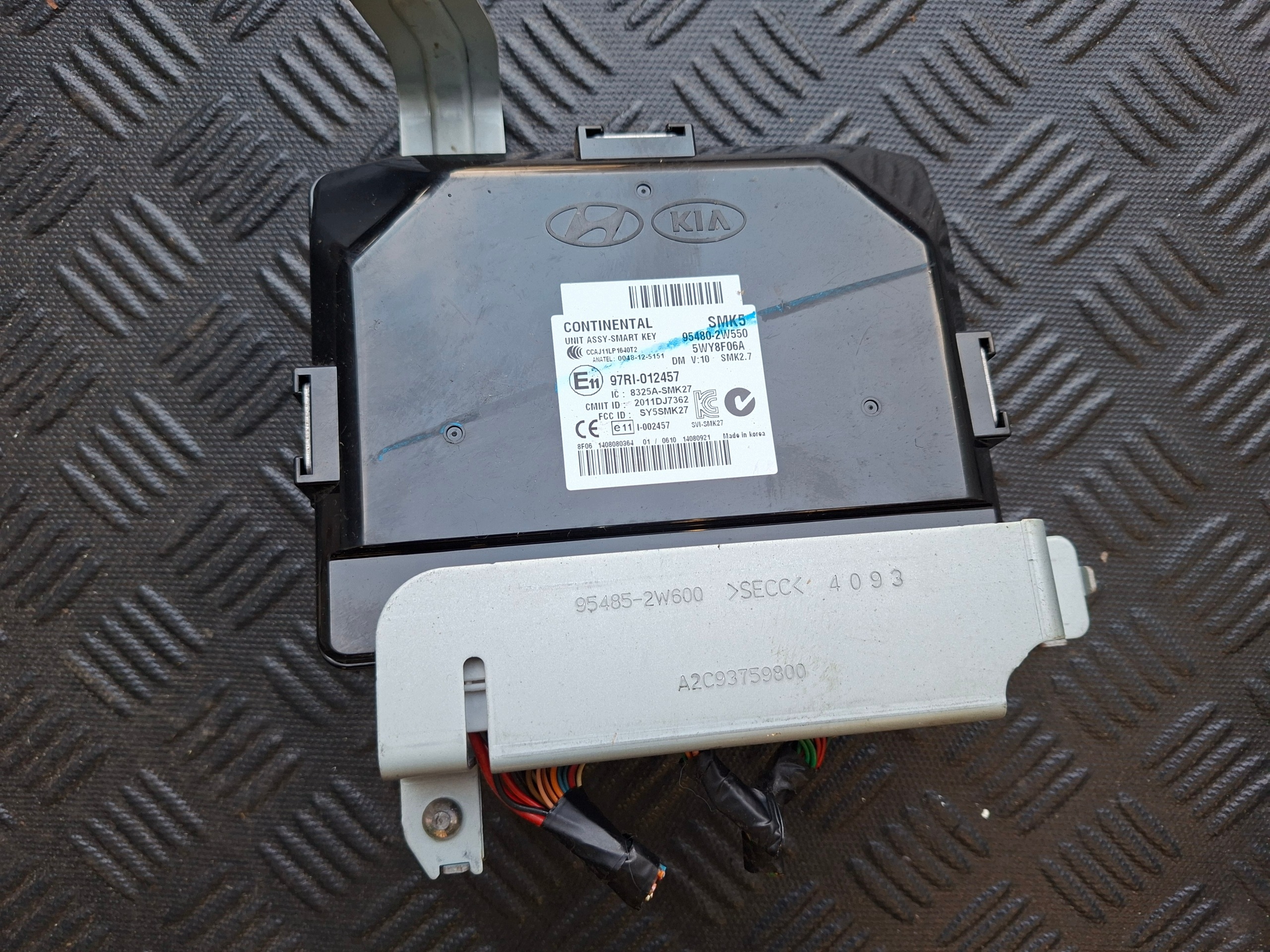 95480-2W550 module unité de commande électronique uce SMART KEY HYUNDAI SANTA FE 3 III 2.2 D CRDI