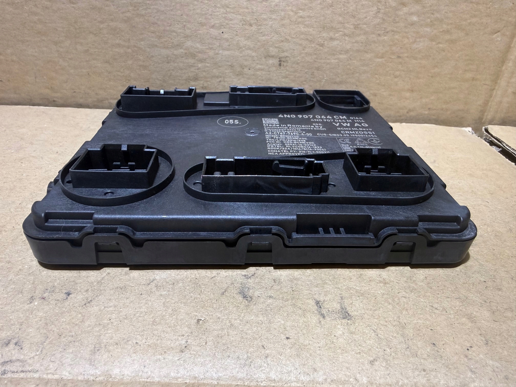 AUDI A6 C8 A7 A8 modul Bedienteil KOMFORTU 4N0907064CM