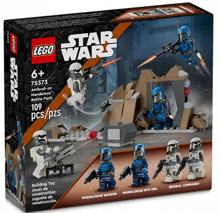 Lego Star Wars Zásada Na Mandaloru Bojová Sada Stavebnice 75373
