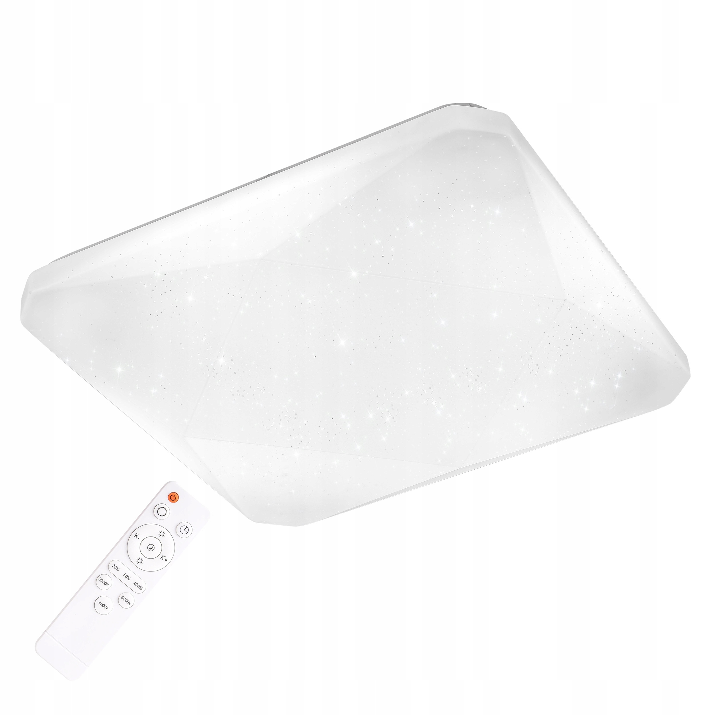 Plafon LED KASTOR 40K z pilotem Polux