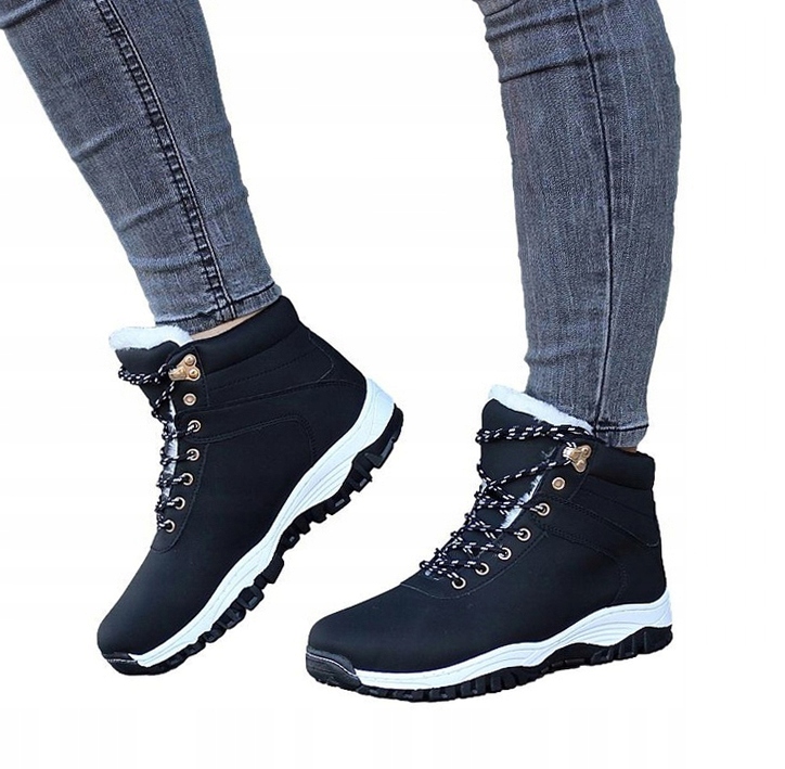 BUTY ZIMOWE TRAPERY SPORTOWE OCIEPLANE ŚNIEGOWCE P3