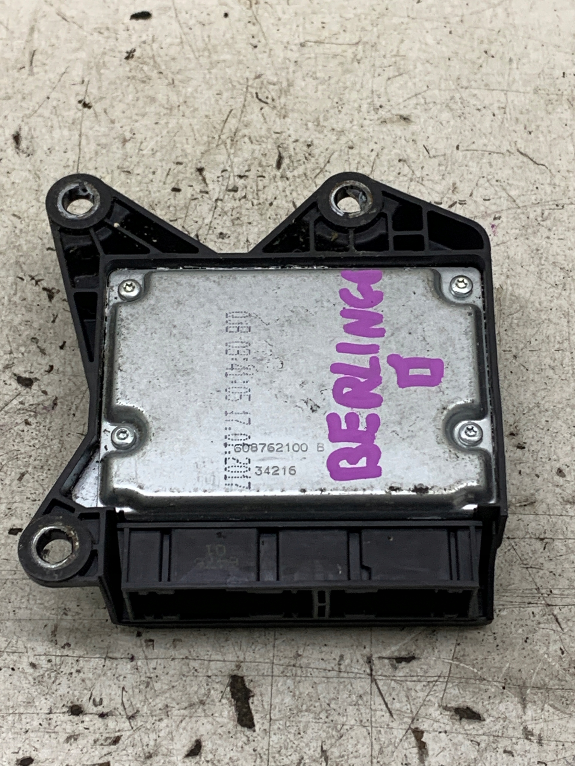 modulo SENSOR airbag 9803916880 CITROEN BERLINGO II