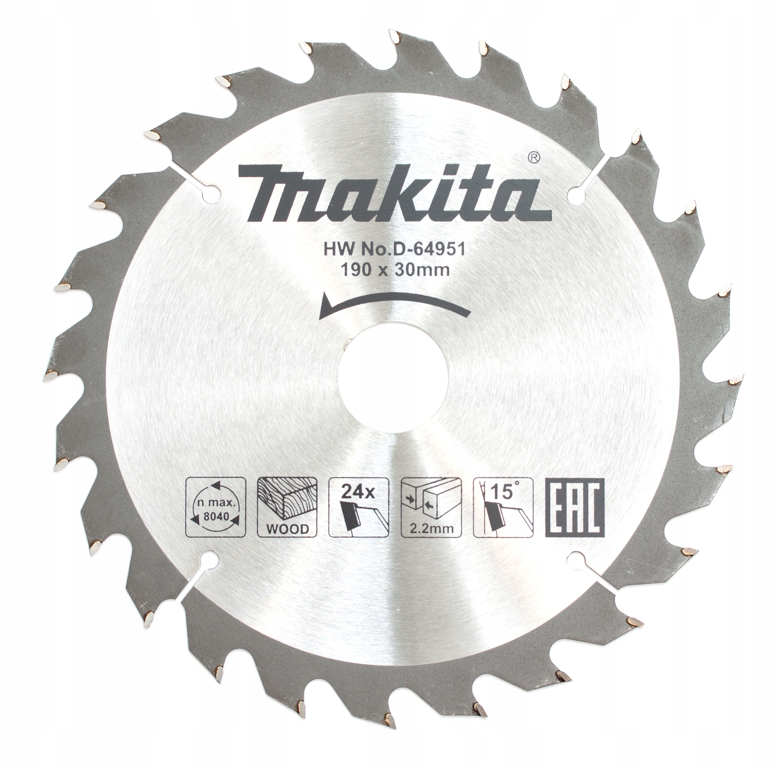

Makita piła tarcza do drewna 190x30 24 zeby