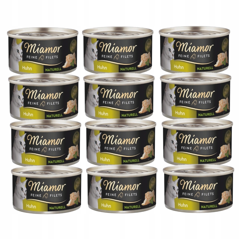 Miamor Feine Filets Naturelle kuře 12x80 g