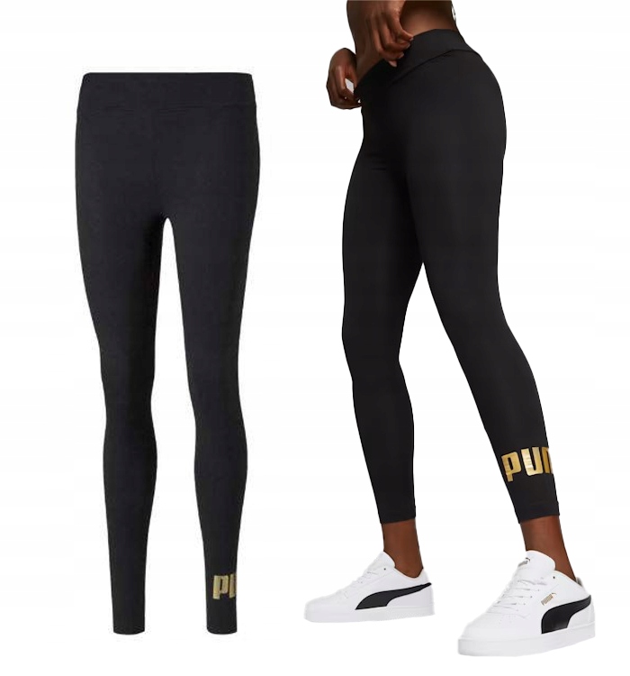 Bavlněné legíny Puma 848307 01 legíny černé S
