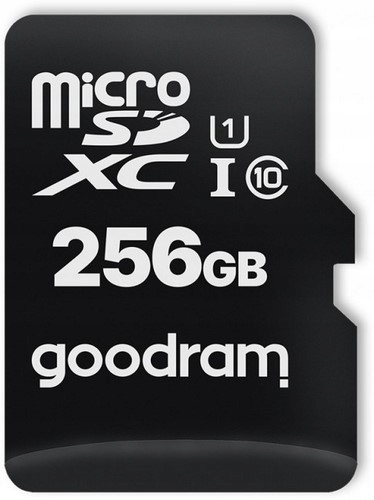 Karta pamięci GOODRAM microSD 256GB CL10 UHS I + adapter Producent Goodram