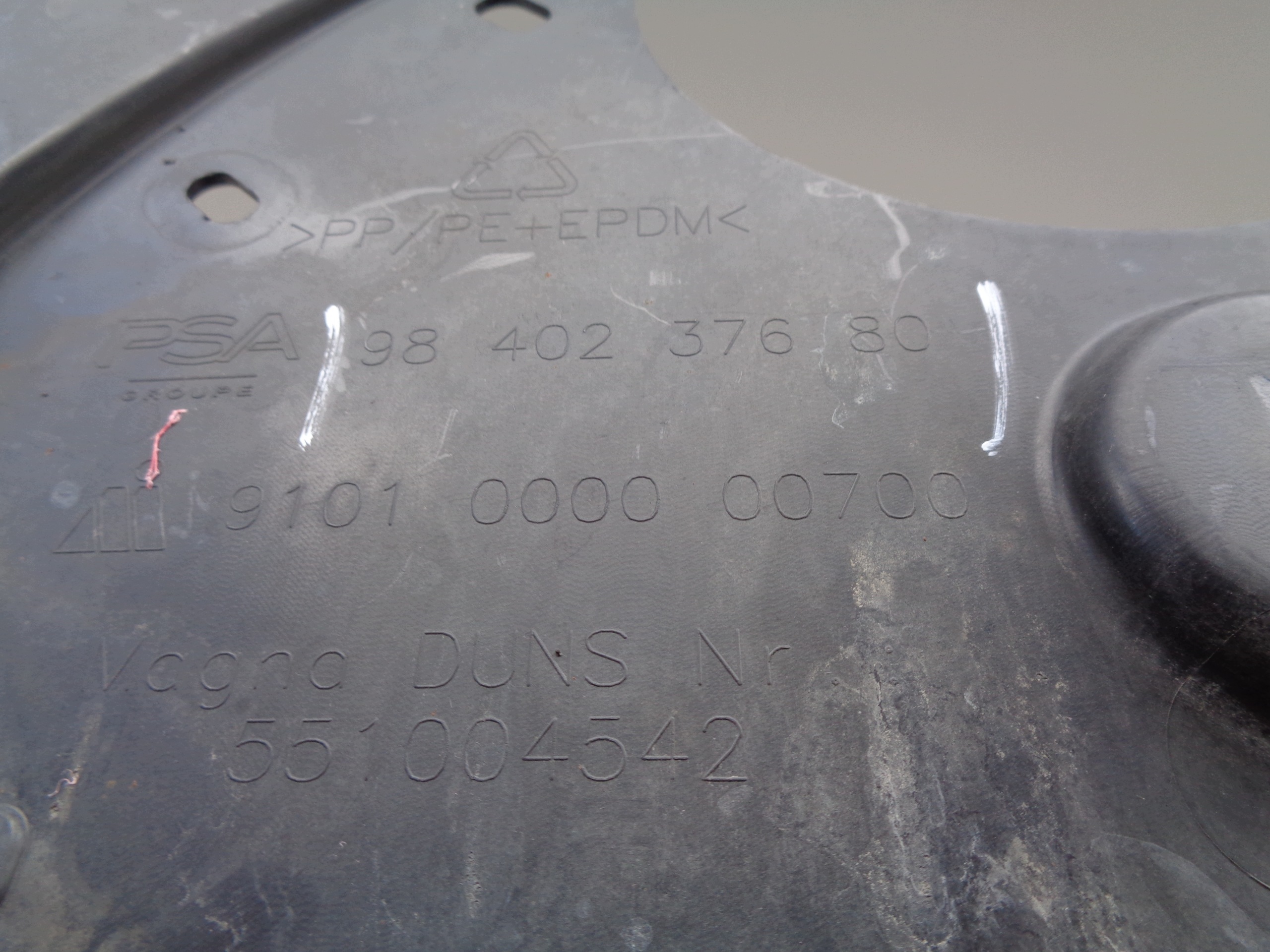 blende abdeckung unter frontstoßstange OPEL ASTRA VI L 22- NR 53966