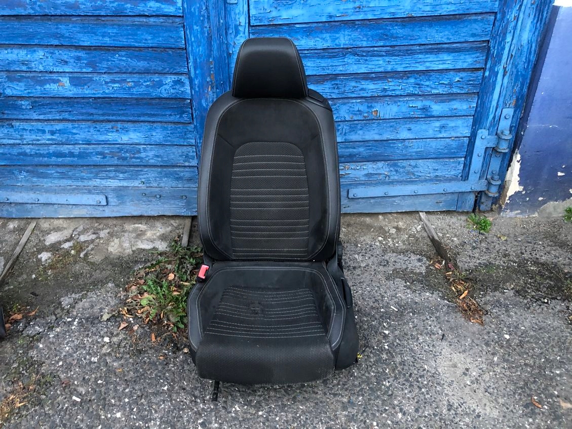 СИДЕНЬЕ ВОДИТЕЛЯ ЛЕВОЕ VW SCIROCCO КОЖА ДЕШЕВО ПОДУШКА БЕЗОПАСНОСТИ