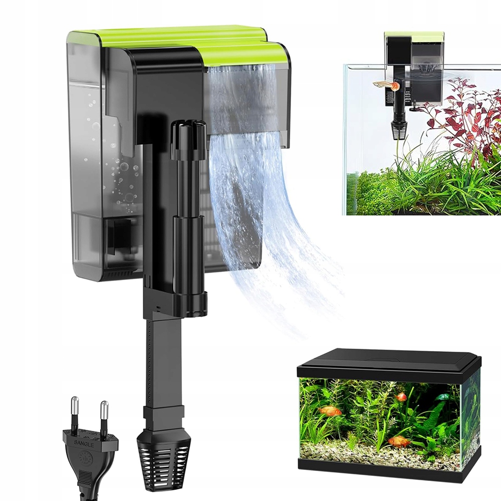 Levně Vnější Filtr Do Akvária Filtrace Sterilizace Kyslíkování 4V1