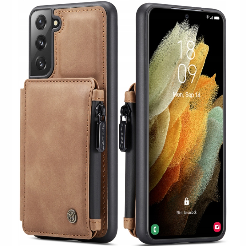 

Etui Skórzane Caseme Portfel Do Galaxy S21+