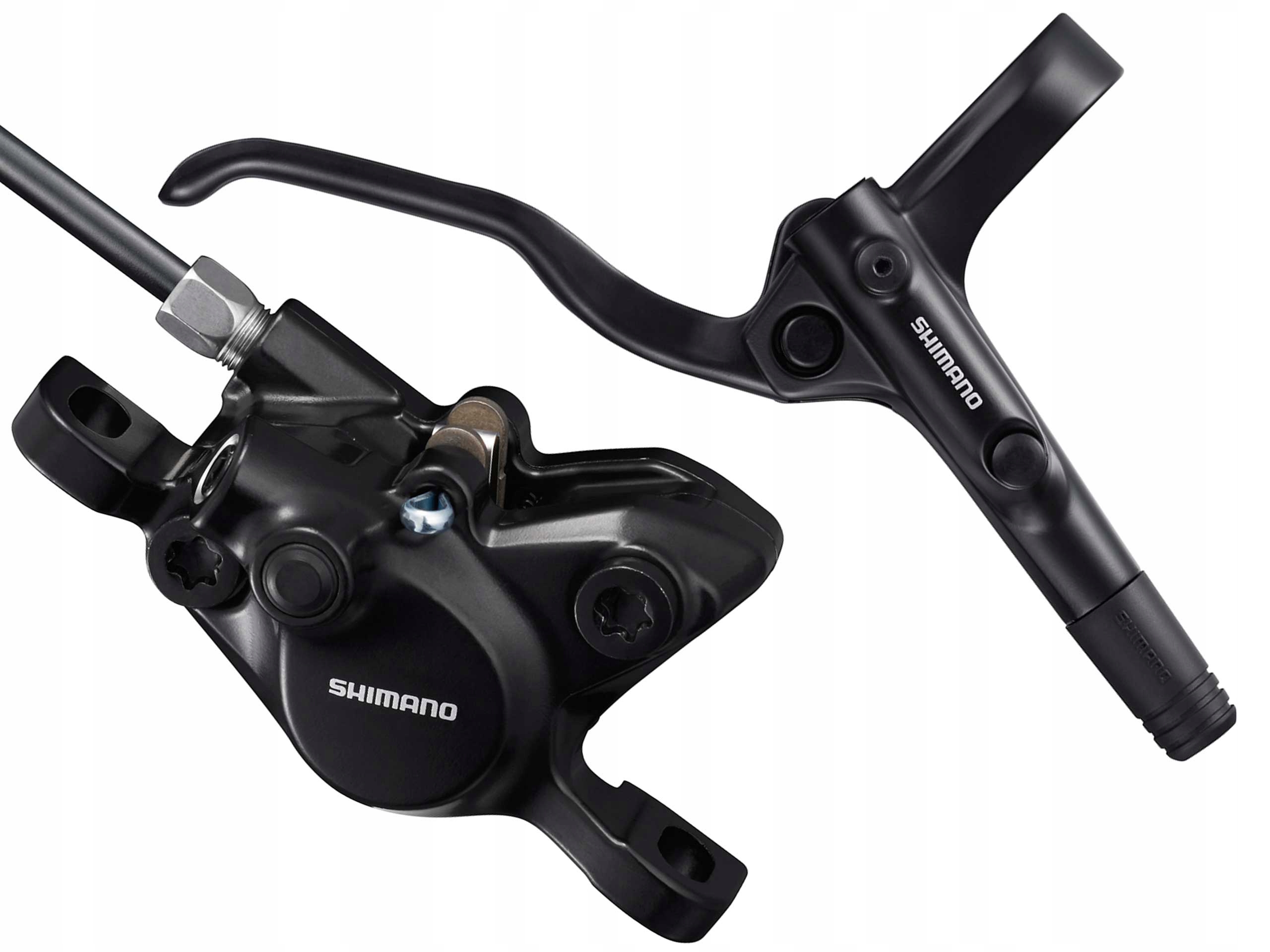 

Zestaw hamulca tarcz. Shimano MT200 przód 1000mm
