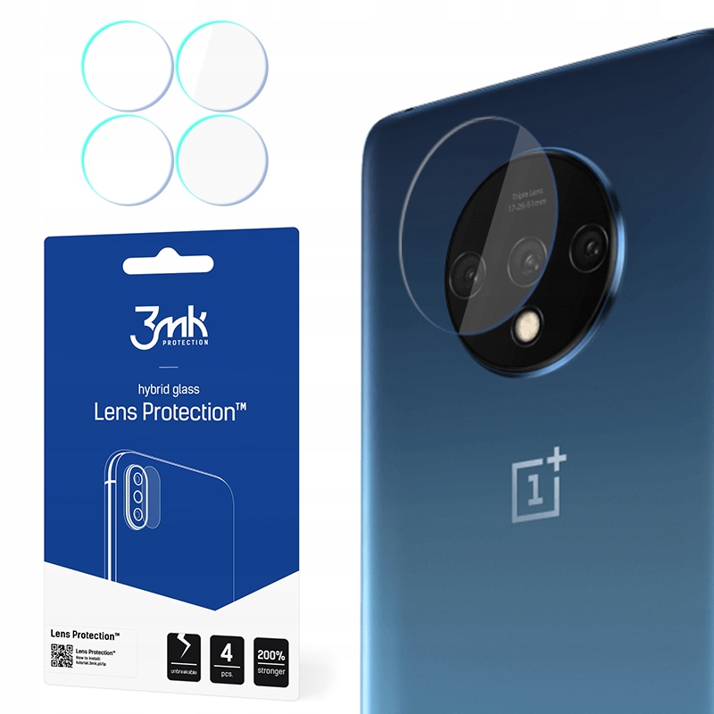 

Do OnePlus 7T Szkło na obiektyw aparatu - 3mk Lens