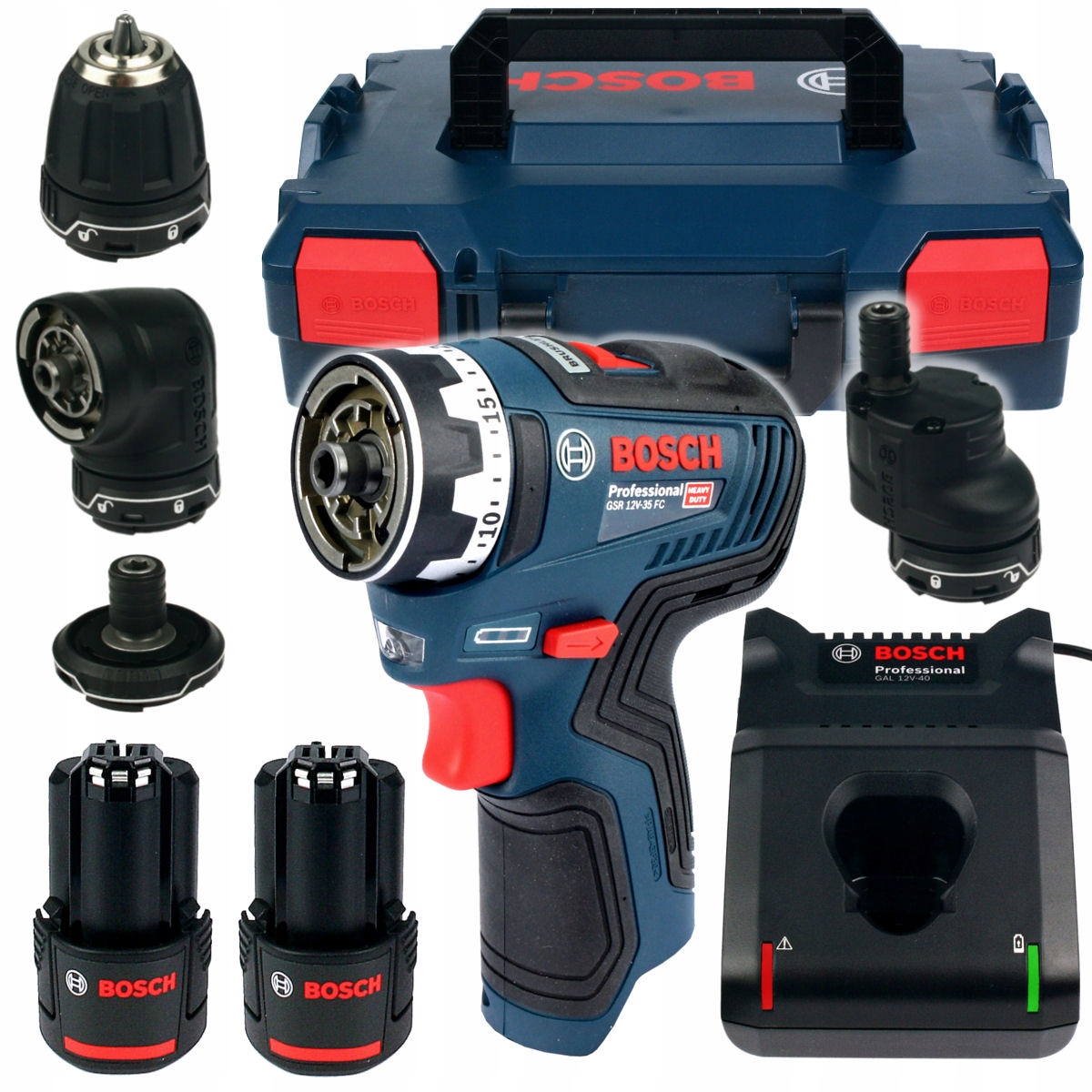 

Wkrętarka Gsr 12V-35 Fc Bosch 2x2,0Ah 5w1 L-boxx