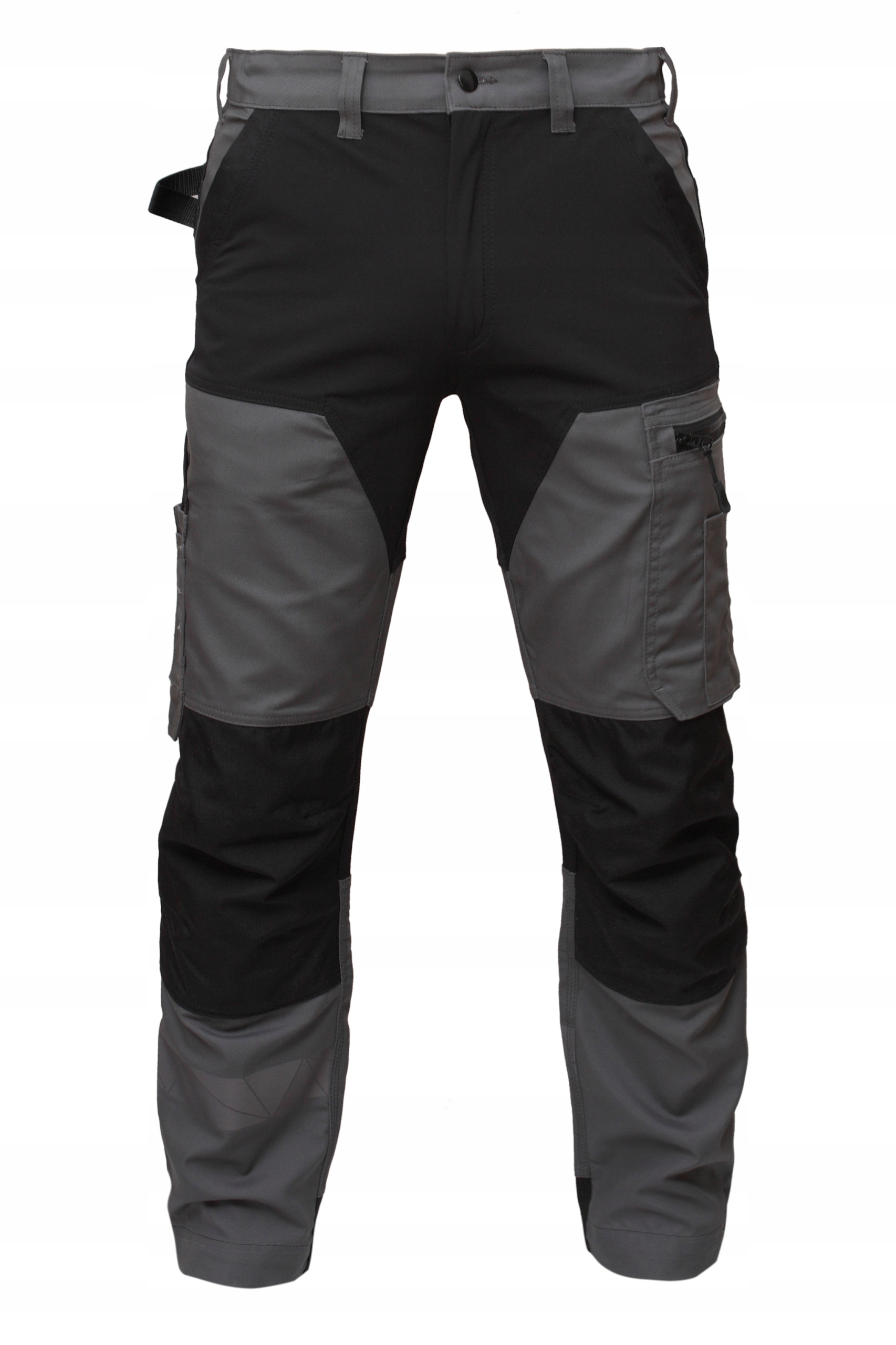 Spodnie robocze długie BoSafety Mashup szaro-czarne r. 58