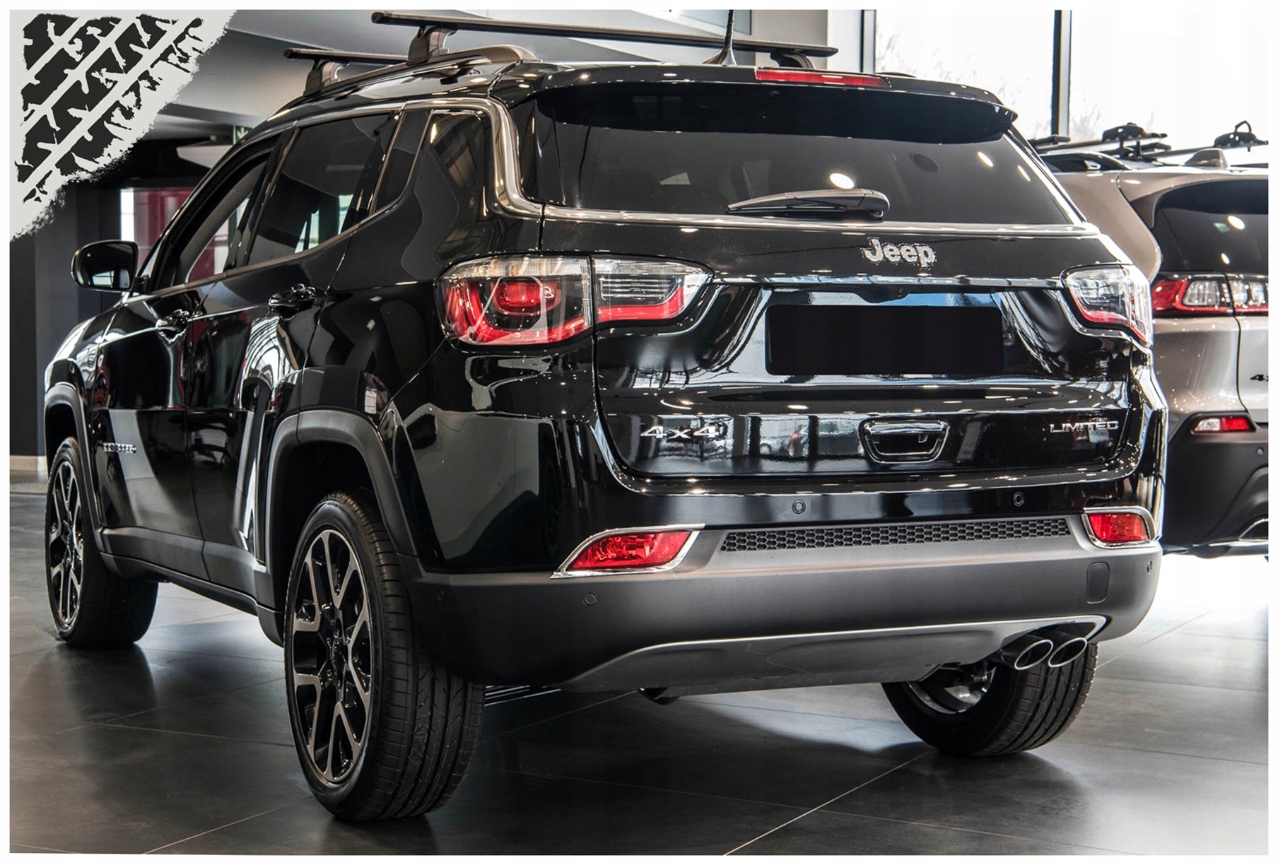 JEEP COMPASS 2017 OZDOBNE RAMKI HALOGENOW TYL Producer Venus LTD